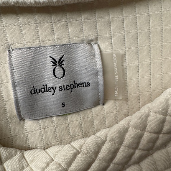 NWOT Dudley Stephens P'town Pullover in Waffle, Cream - Picture 6 of 8